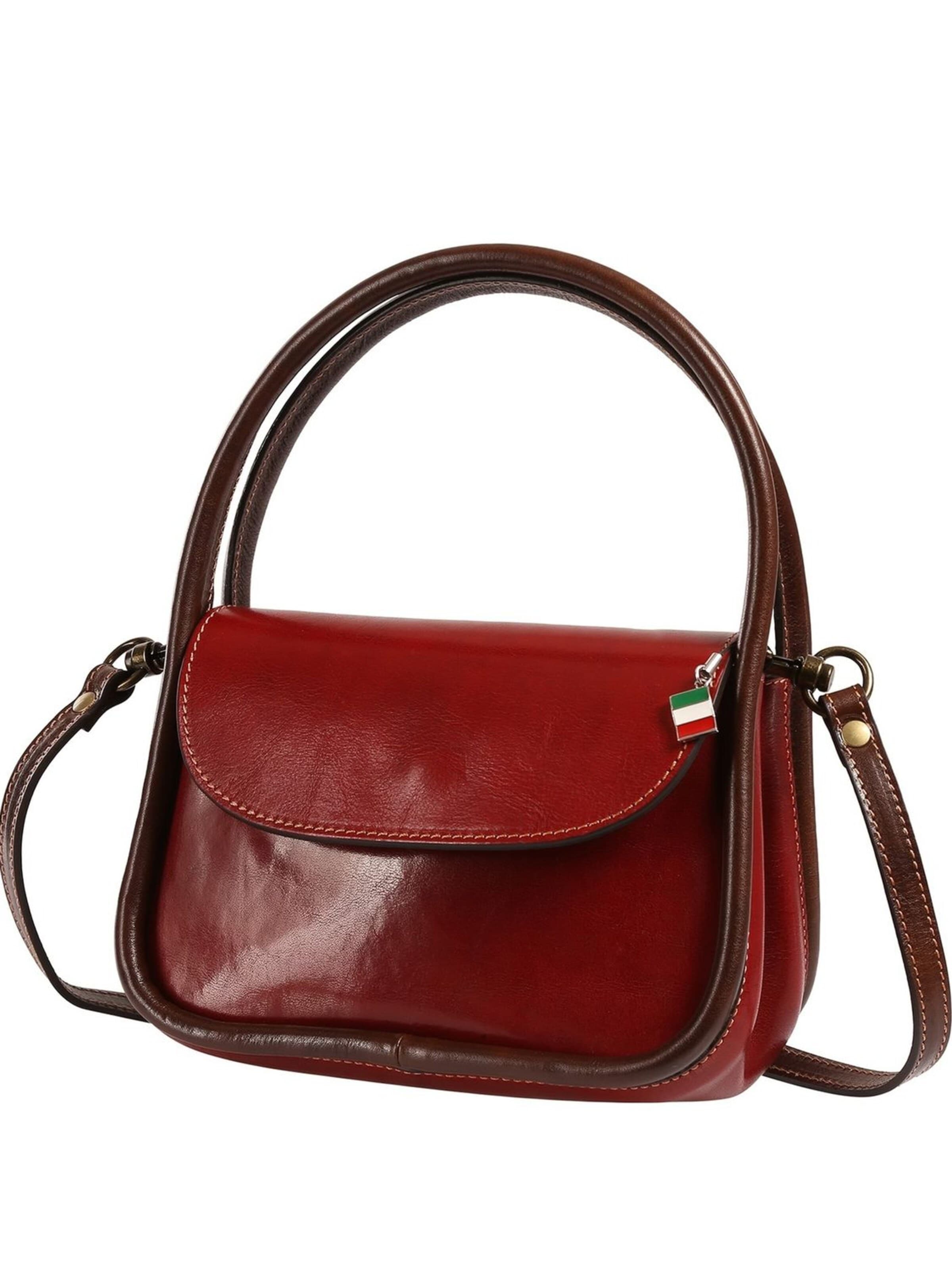 Borsa a mano di Florence in rosso
