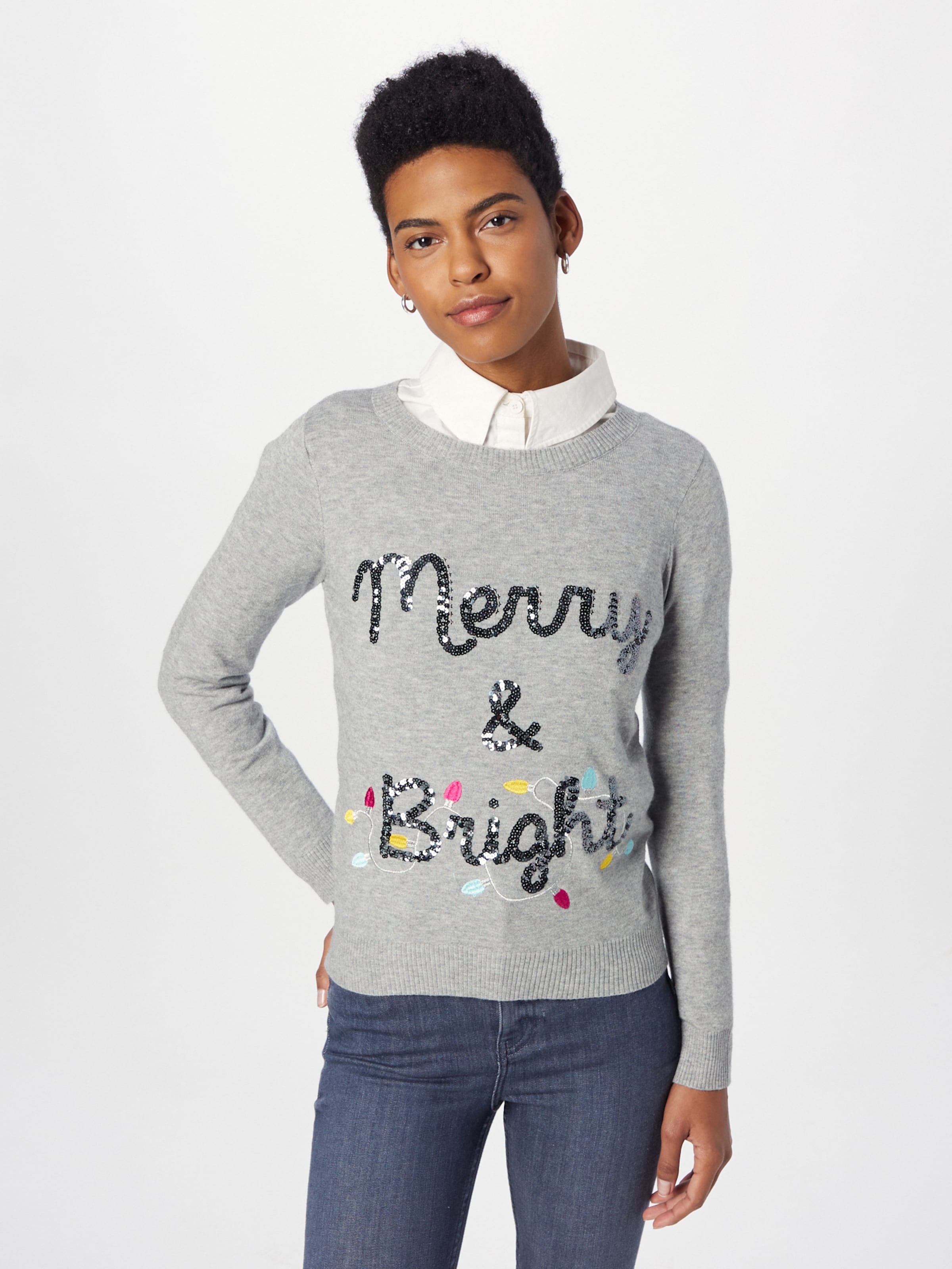 Dorothy Perkins Sweater in Grey ABOUT YOU