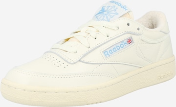Sneaker bassa 'Club C 85' di Reebok in beige: frontale