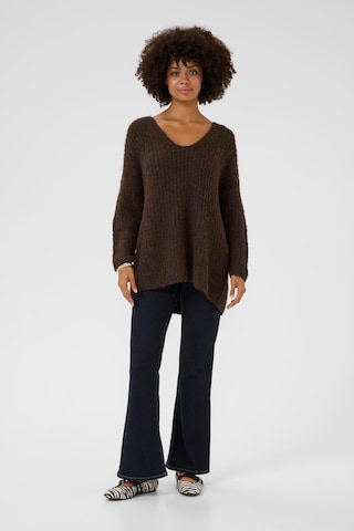 Pull-over 'Brava' CULTURE en marron