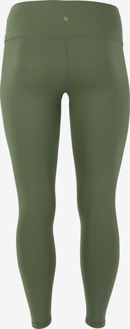 Q by Endurance Skinny Sportbroek 'Floriee' in Groen