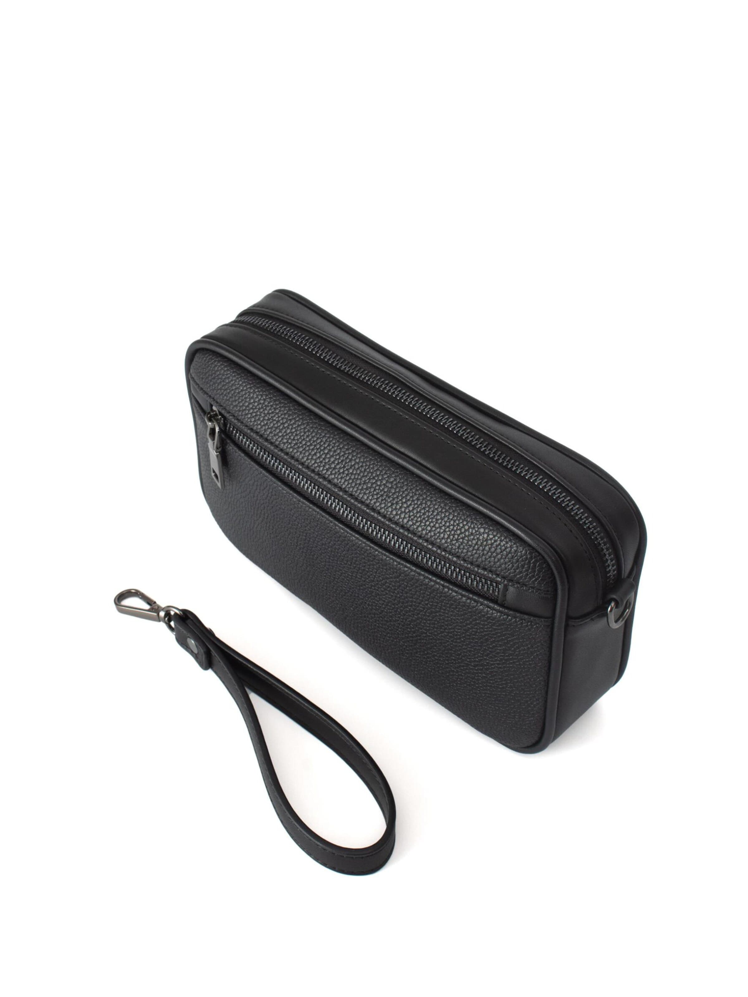 CYCAS D'OR Clutch 'CAELUS FINGERPRINT TECH.' in Black