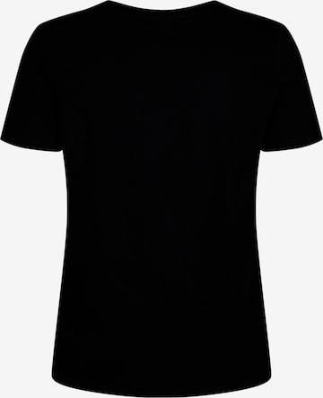 Maglietta 'VELIN' di Zizzi in nero