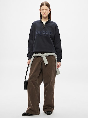 Barbour Sweatshirt 'Sara' in Blue