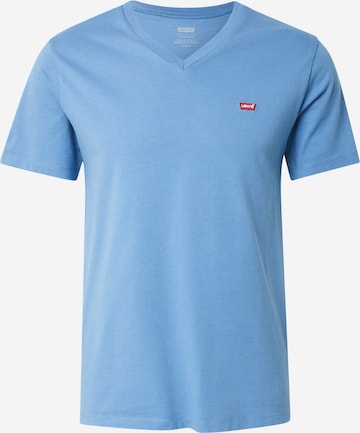 LEVI'S ® Футболка 'Housemark V-Neck Tee' в Синий: спереди