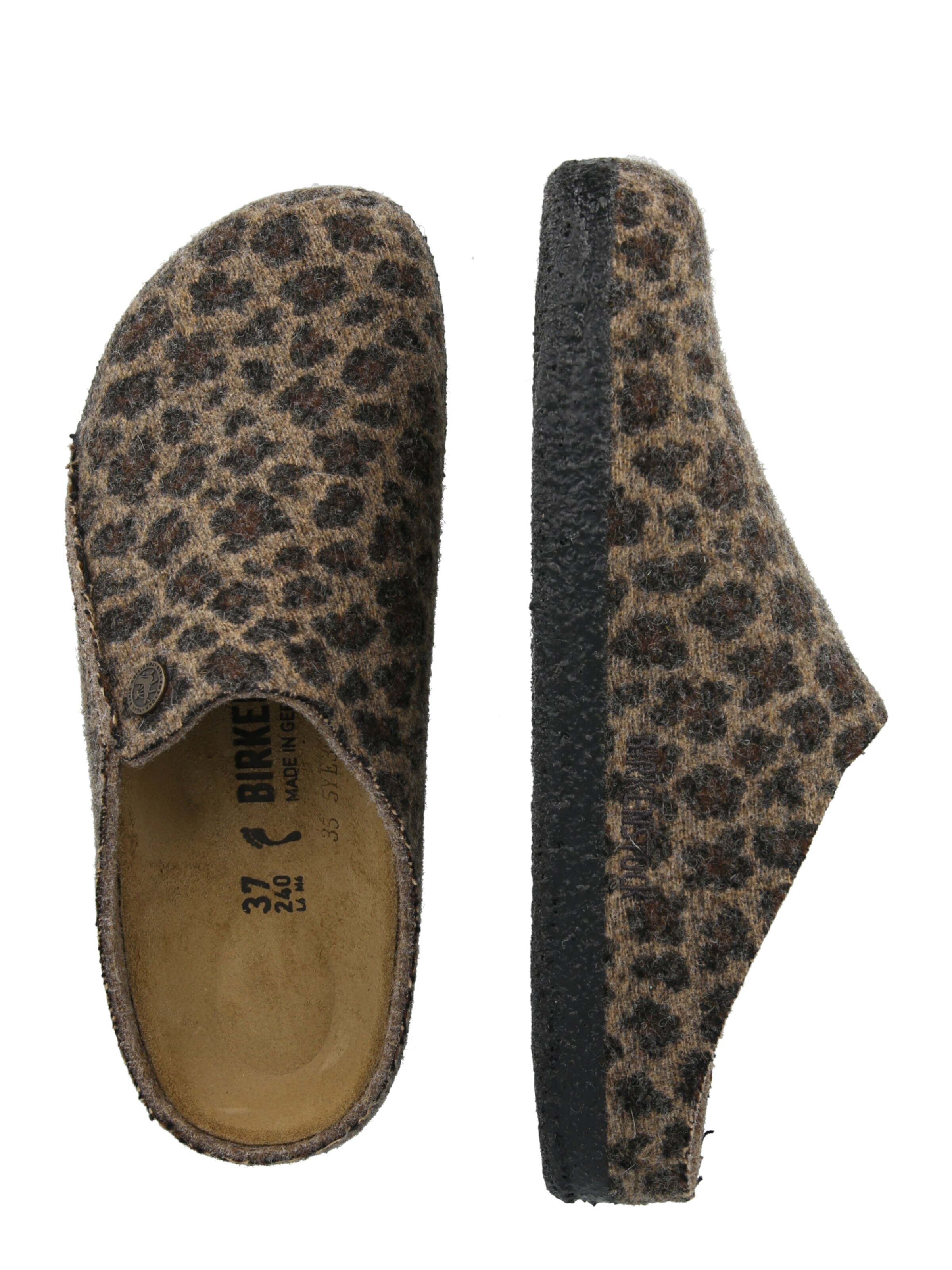 BIRKENSTOCK Kapcie 'Zermatt' w kolorze brązowy