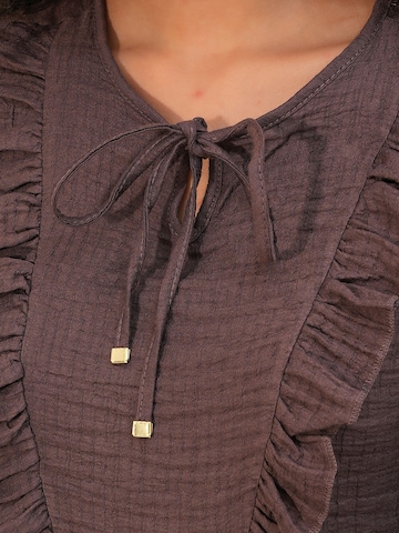 Bigdart Blouse in Bruin