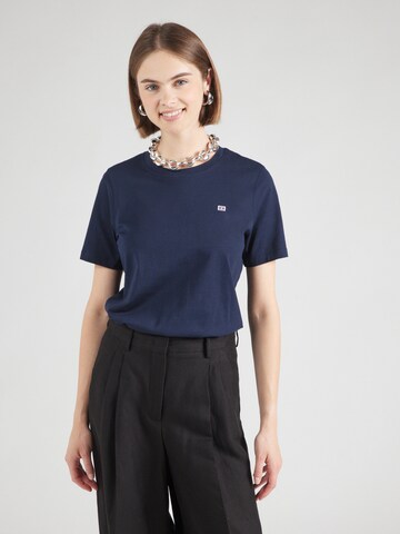 T-shirt TOMMY HILFIGER en bleu : devant