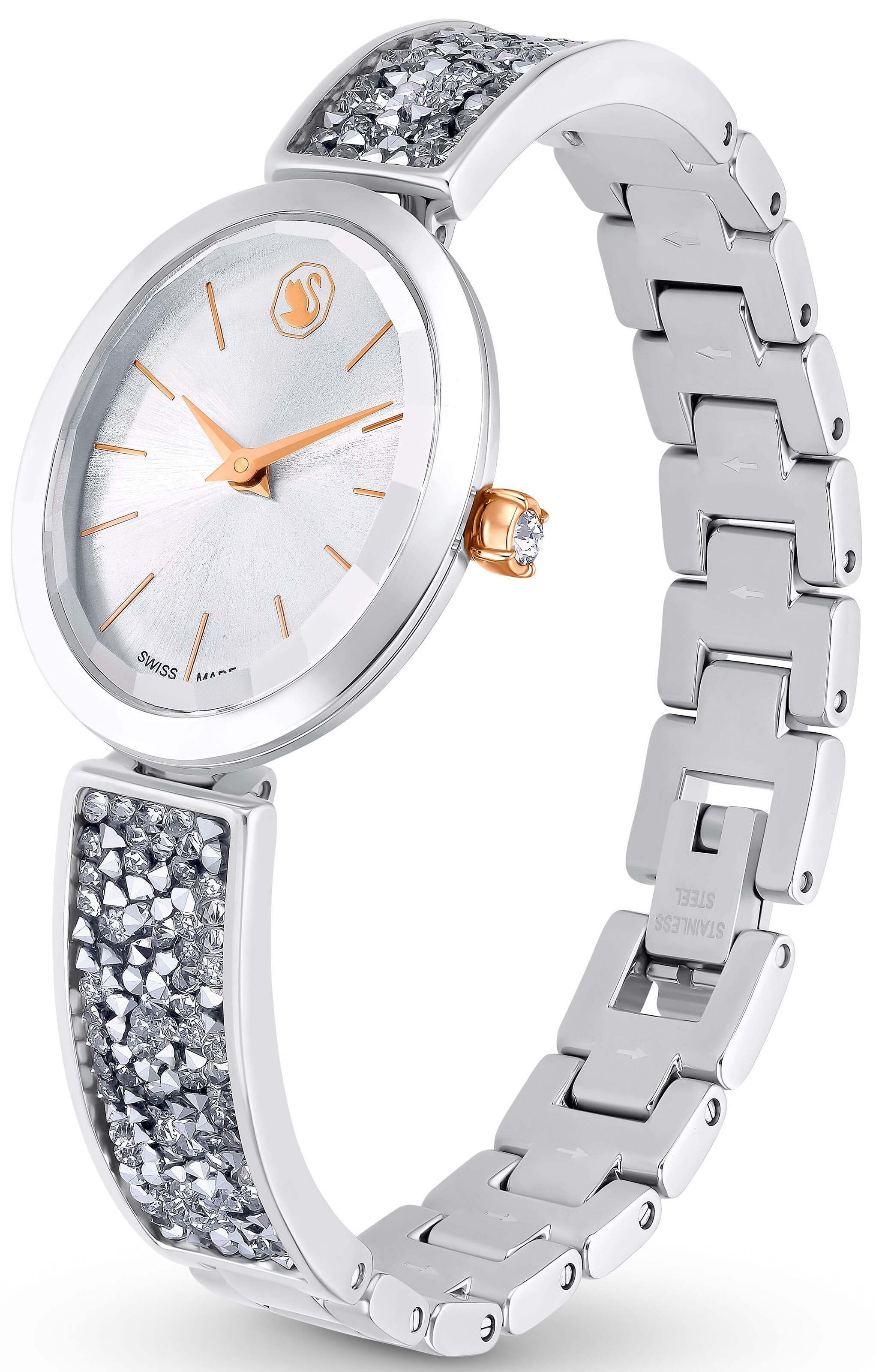 Swarovski Analog Watch in Silver