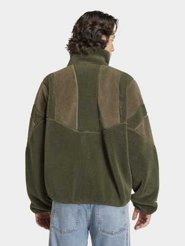 Giacca di pile 'Adicolor' di ADIDAS ORIGINALS in verde