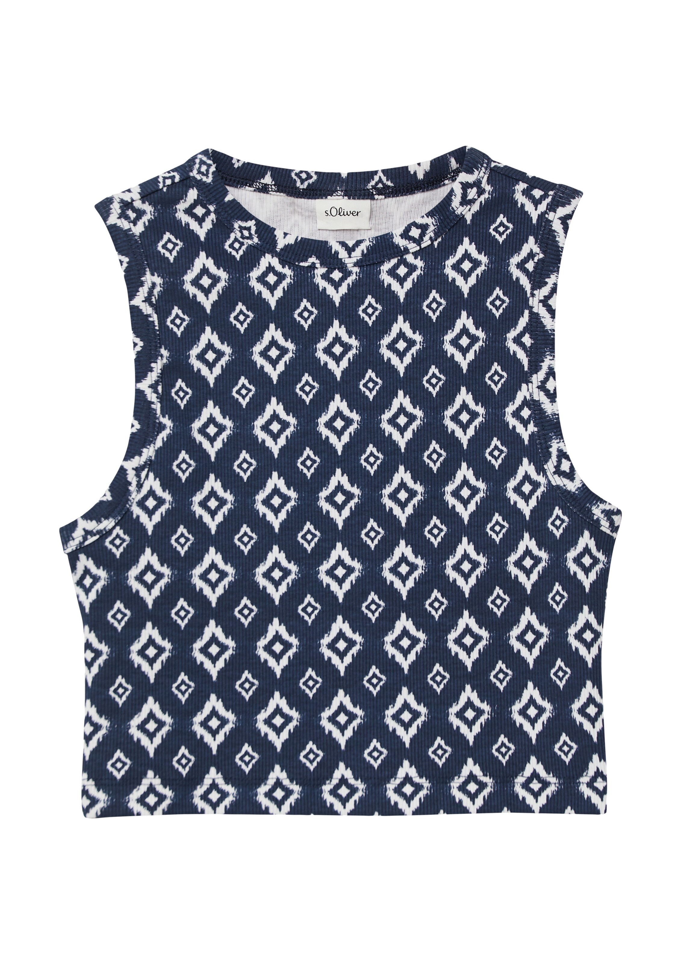 s.Oliver Top – modrá: přední strana