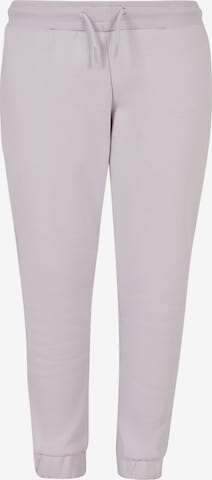 Urban Classics Tapered Broek in Lila: voorkant