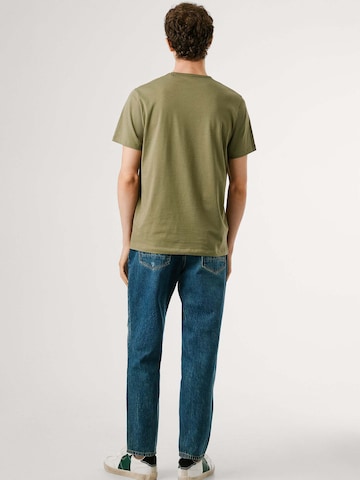 T-Shirt 'Original Basic 3N' Pepe Jeans en vert