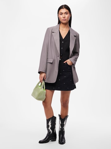 PIECES - Blazer 'SALINA' en gris