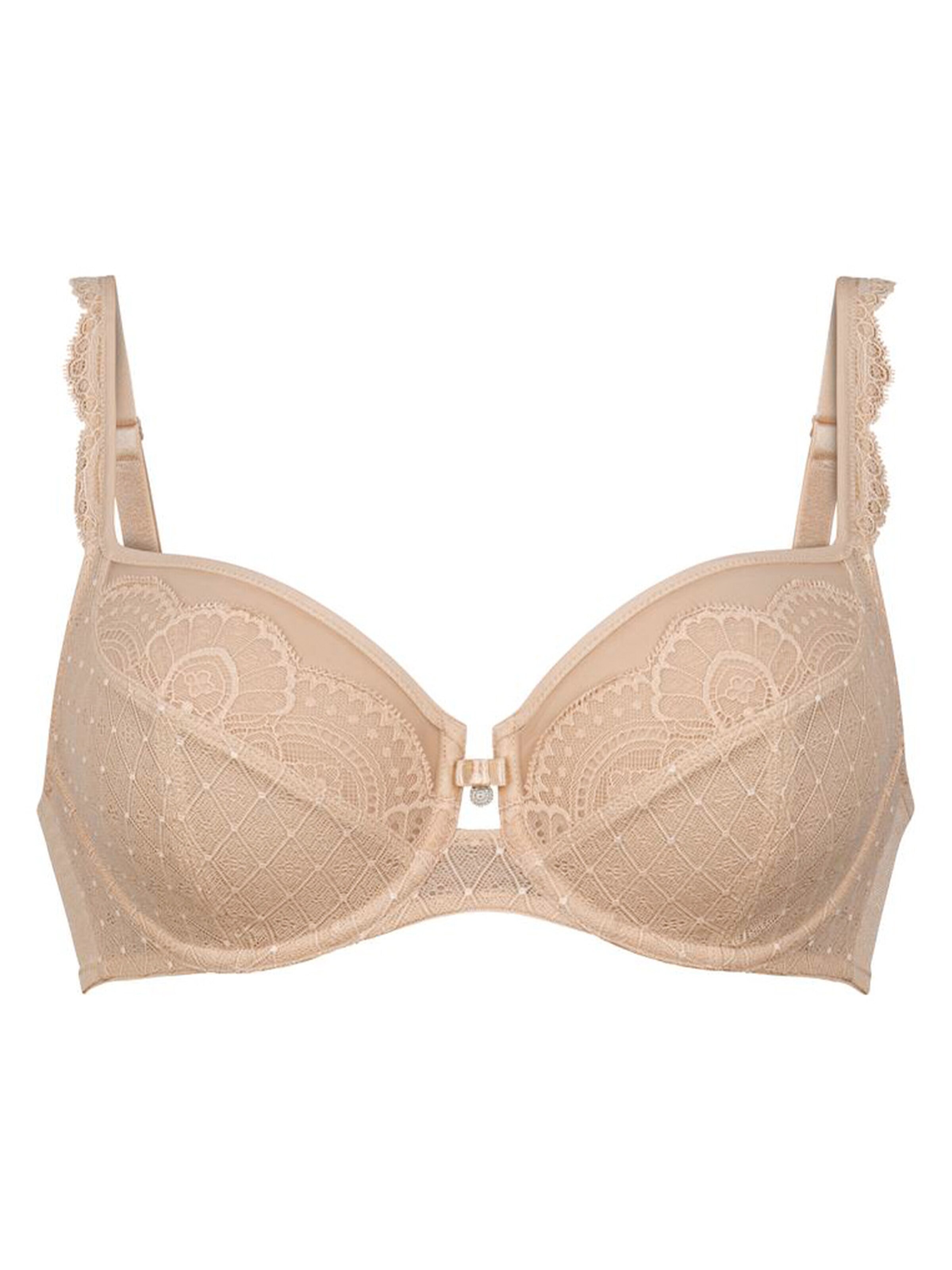 ROSA FAIA Bra 'Selma' in Beige: front