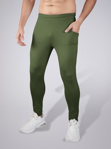 PANTONECLO Skinny Sports trousers 'Pantoneclo Men’s Gym Trouser' in Green