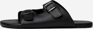 Ahinsa shoes Sandale in Schwarz: Vorderseite