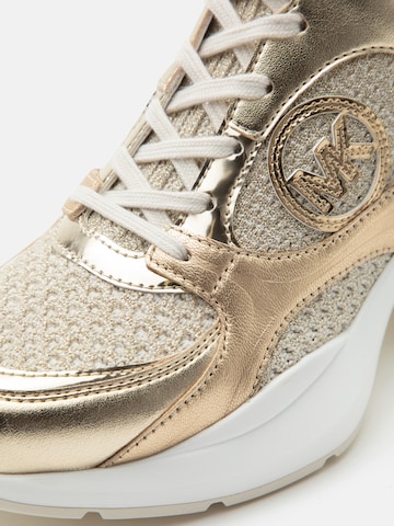 MICHAEL Michael Kors - Zapatillas deportivas bajas 'ZUMA' en oro