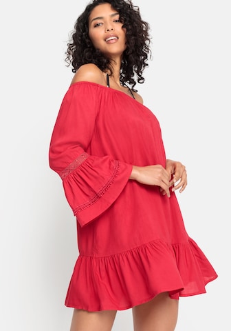 LASCANA Blouse in Red: front