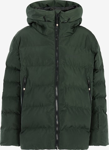 PROTEST Athletic Jacket 'PRTDillon JR' in Green: front
