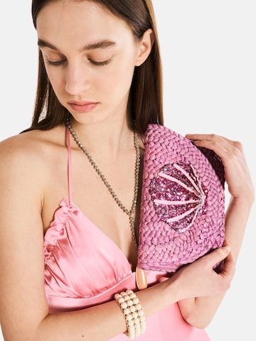 Pochette 'SHELLY' NALì en violet : devant