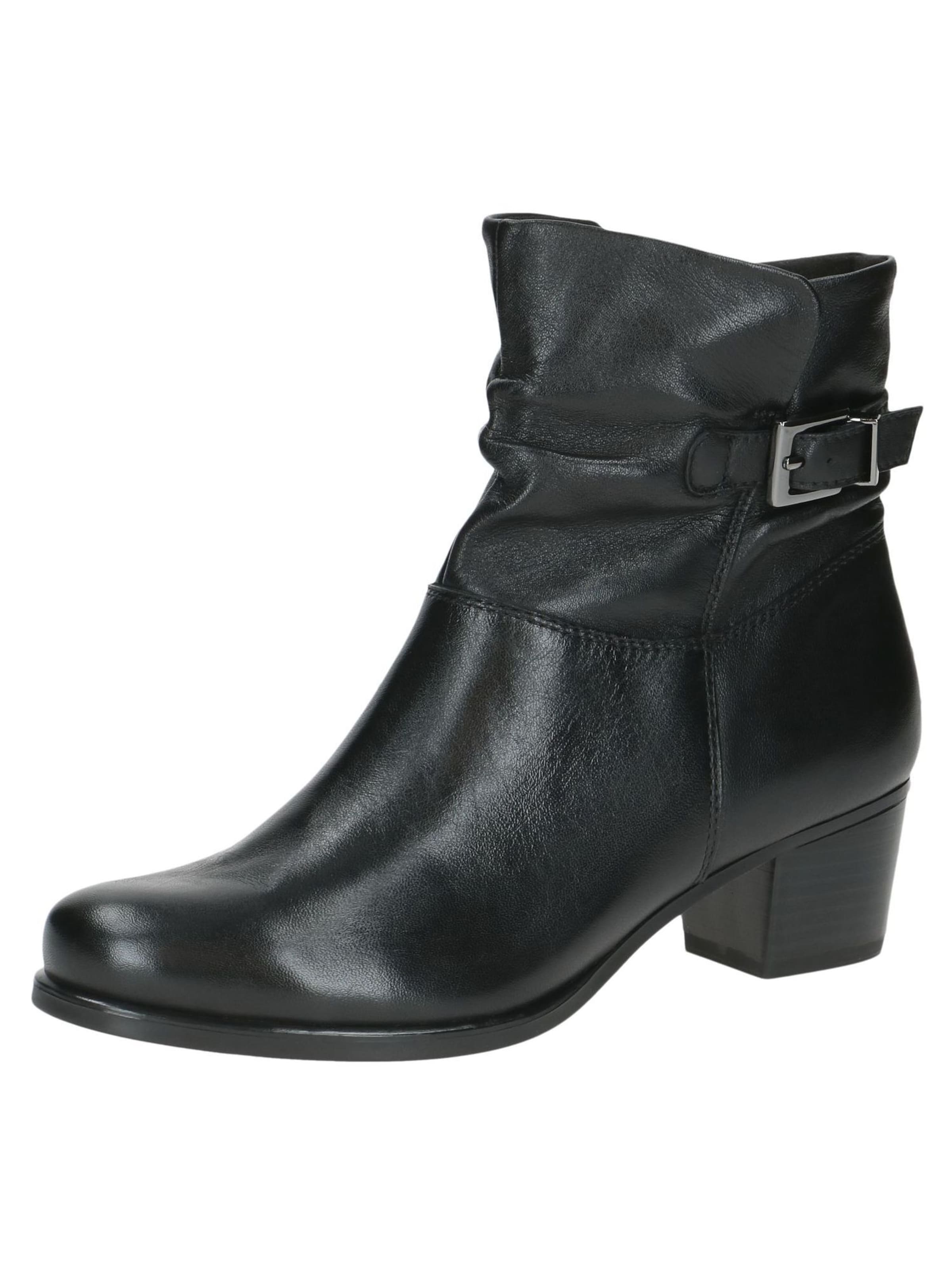 CAPRICE Enkellaarsjes in Zwart: voorkant