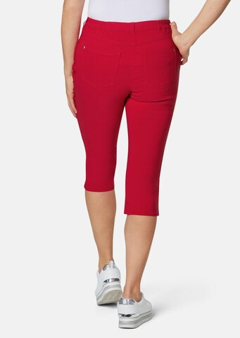 Goldner Skinny Broek 'Carla' in Rood