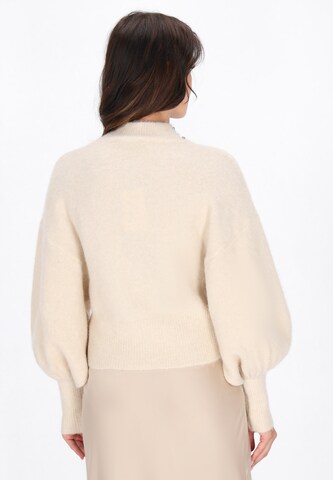 faina - Jersey en beige