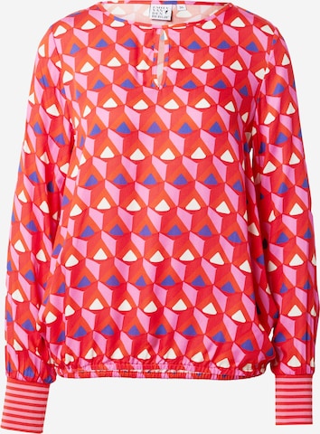 Emily Van Den Bergh Blouse in Rood: voorkant