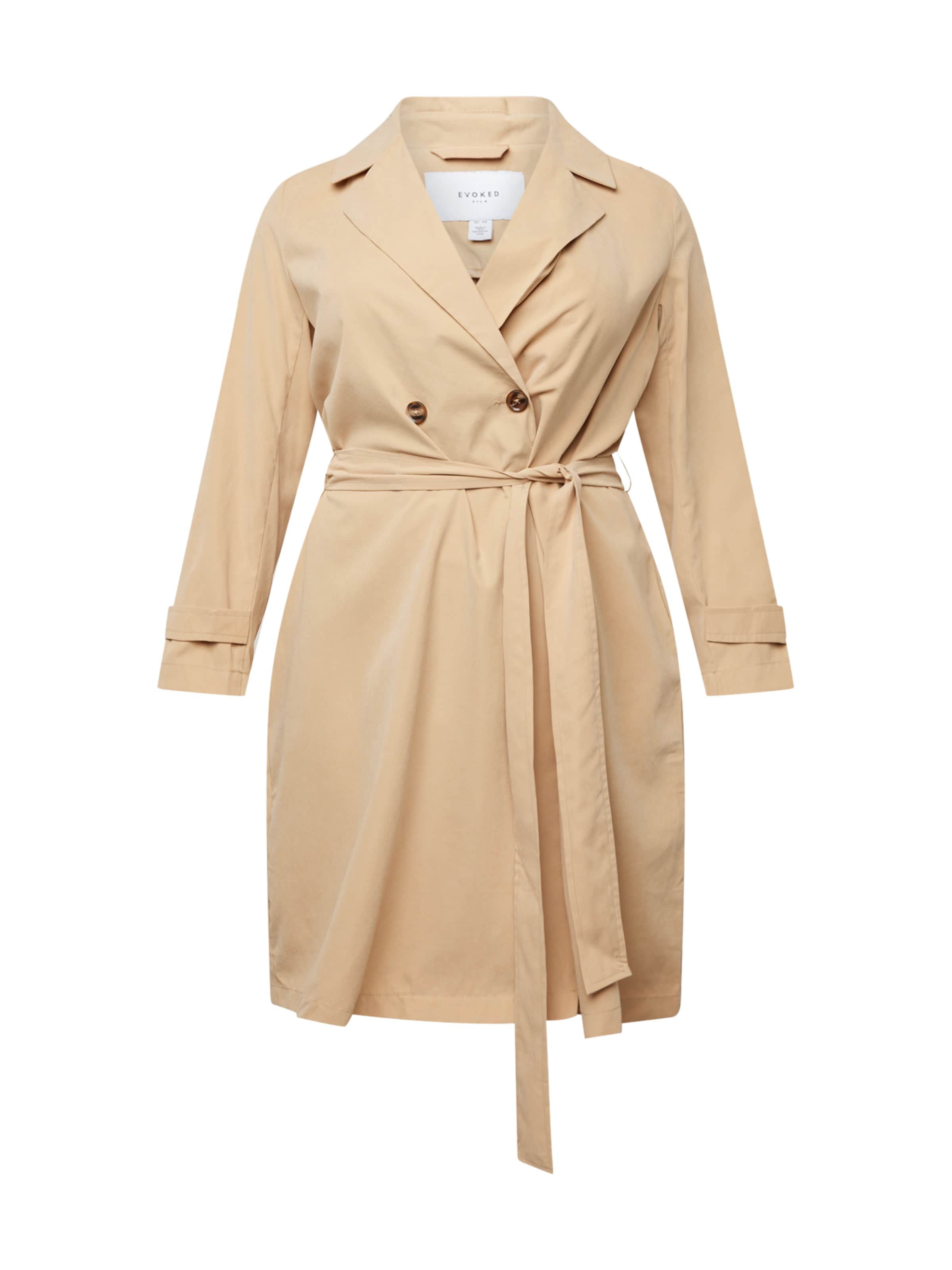 EVOKED Overgangsfrakke 'Julian' i beige: forside