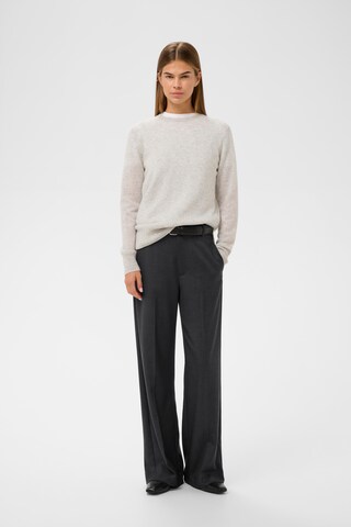 InWear Wide Leg Bukser med fals 'Yukta' i grå