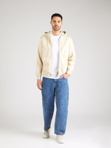 THE NORTH FACE - Sudadera con cremallera 'SIMPLE DOME' en beige