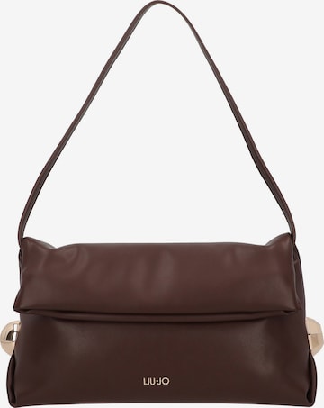 Liu Jo Schoudertas 'Riccy' in Bruin: voorkant