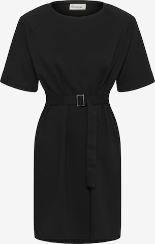 Robe My Essential Wardrobe en noir : devant