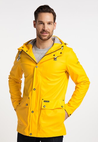 Schmuddelwedda Weatherproof jacket in Yellow: front