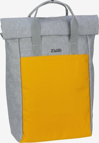 ZWEI Backpack in Grey: front