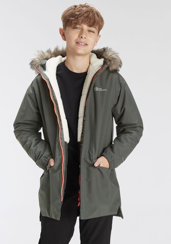 JACK WOLFSKIN Outdoor jacket 'Cosy Bear' in Green