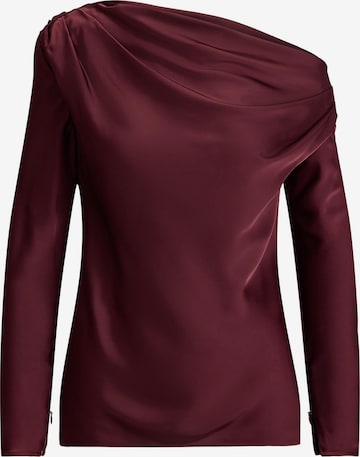 Lauren Ralph Lauren Bluse in Rot: Vorderseite