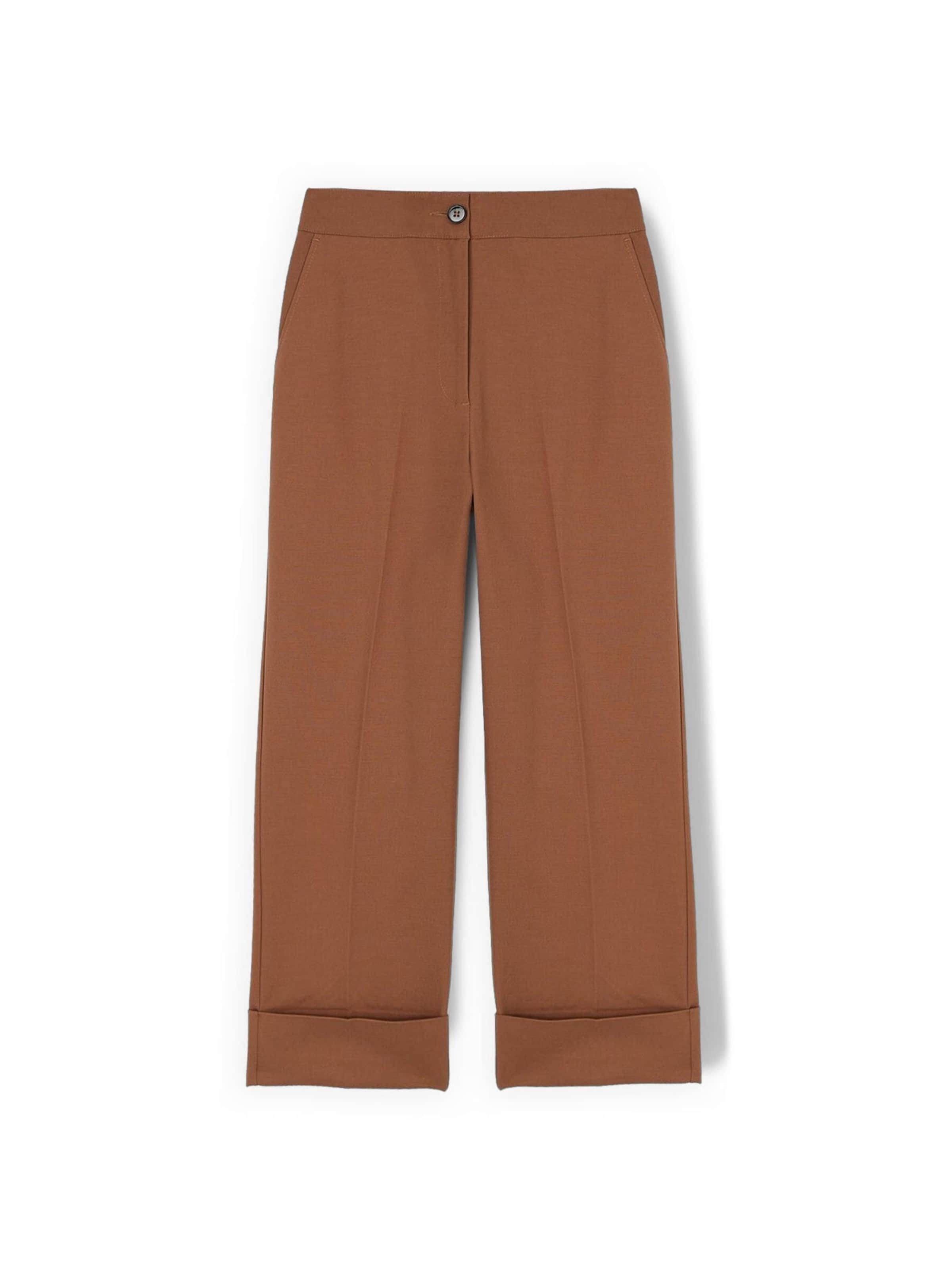 Pantaloni di MOTIVI in marrone: frontale