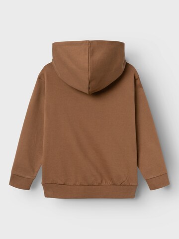 NAME IT Sweatshirt 'NKMNanter' in Brown