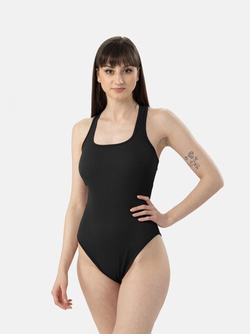 LEAFLETIC Bodysuit 'Leafletic Women’s Bodysuit' in Black