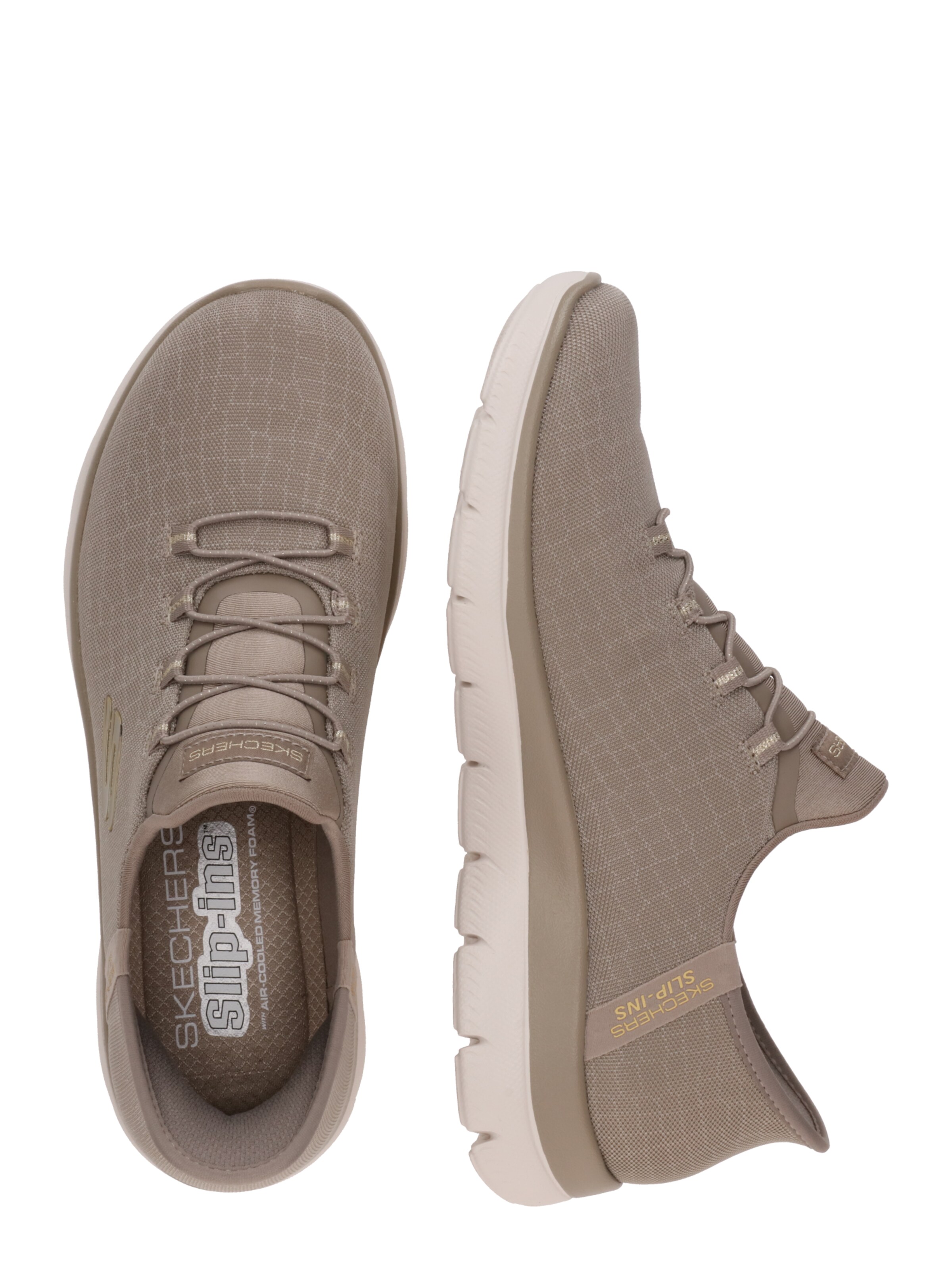 Slip on 'Summits - Classy Night' SKECHERS en gris