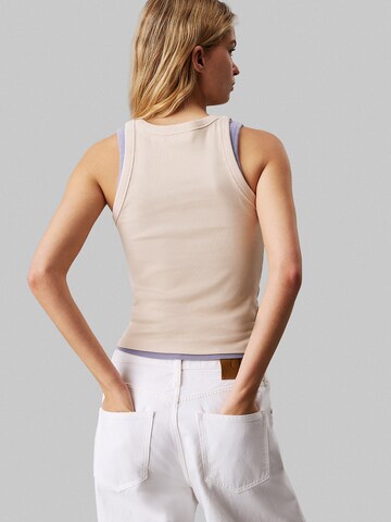 Calvin Klein Jeans Top in Beige