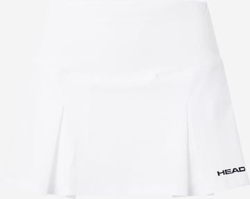 HEAD Athletic Skorts 'DYNAMIC' in White: front