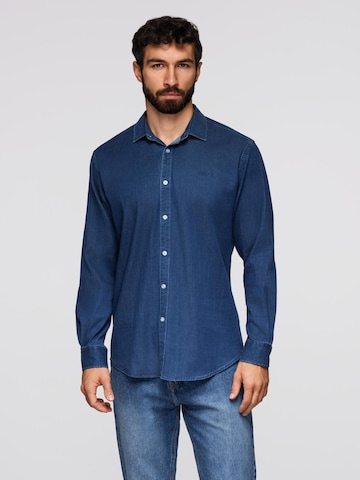 Ombre Regular Fit Hemd‌‌‌‌‌‌‌‌ in Blau