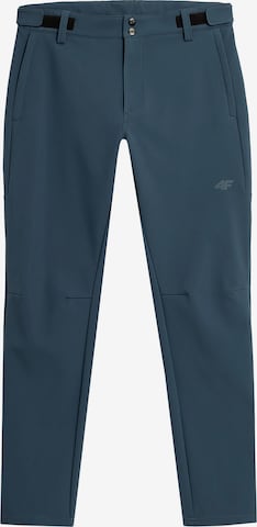 4F Outdoorové kalhoty 'SPMT001' – modrá: přední strana