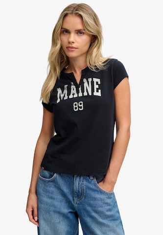 T-shirt 'Athletic Essentials' Superdry & Co en bleu : devant