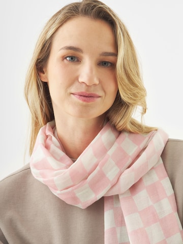 Écharpe CODELLO en rose