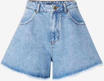 Loosefit Jean Sisley en bleu : devant