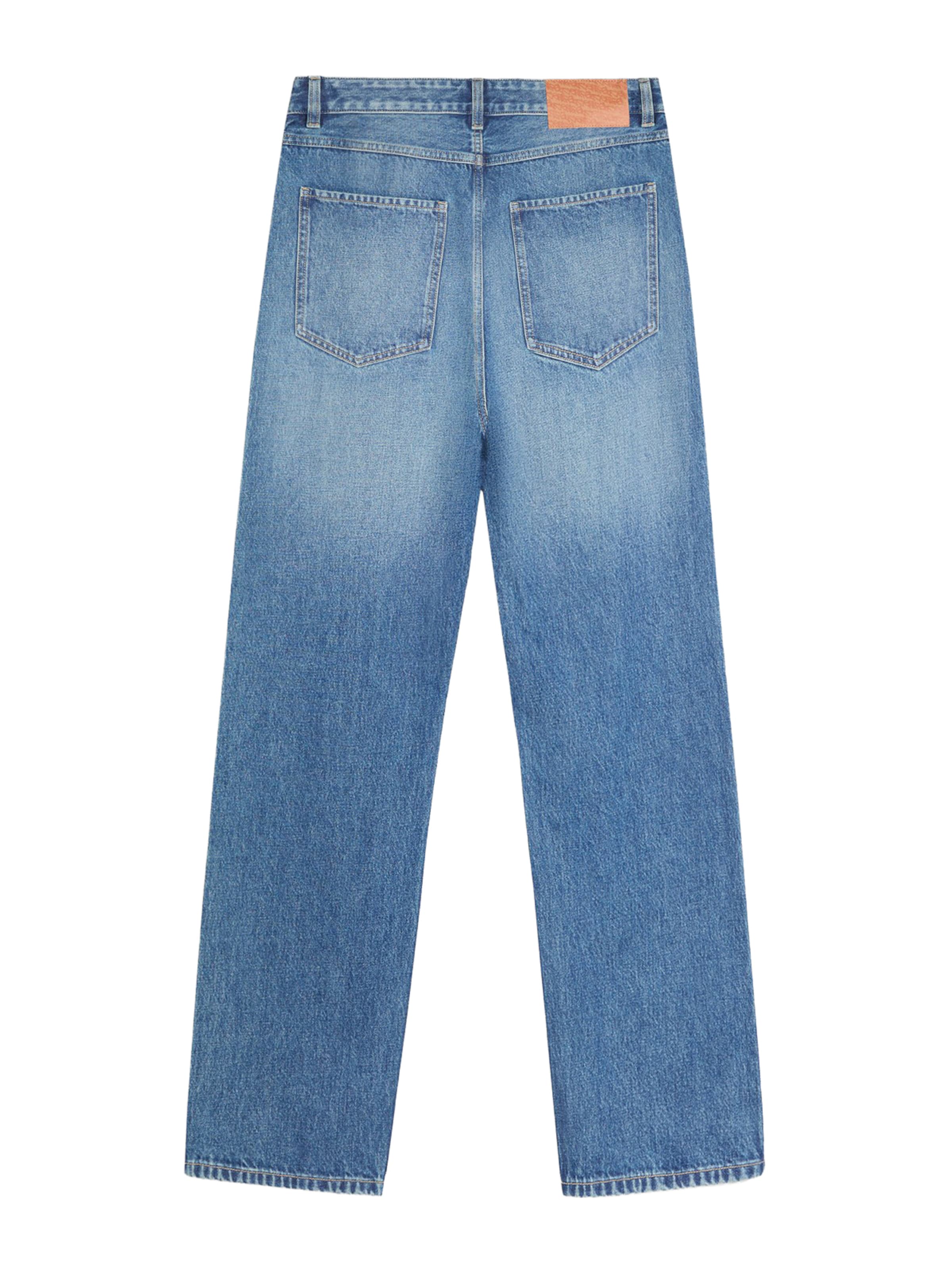 Bershka Loose fit Jeans in Blue
